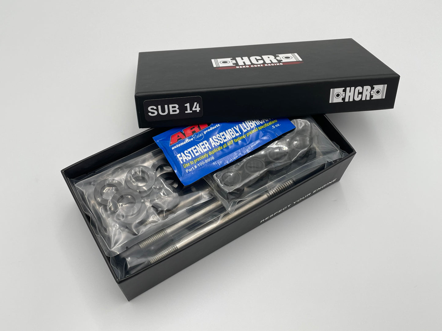 14mm HARD-CORE High-Performance Head Studs for Subaru EJ Series Engines